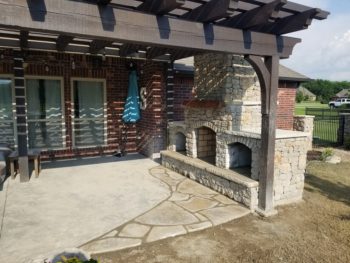 Outdoor Fireplace Tulsa 2