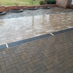 Patio Installation with Pavers in Tulsa OK