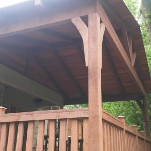 Outdoor Cedar Pavilions and Deck Builder Tulsa OK