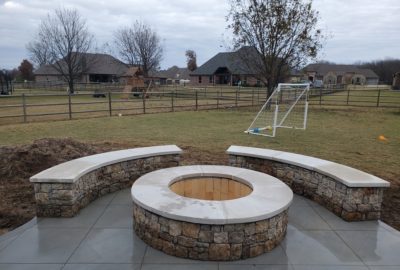 Fire Pit Installation Owasso OK